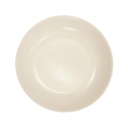 DEGRENNE MODULO NATURE Kaolin — round cereal plate 21 cm — 184079 (Pack of 6 pieces)