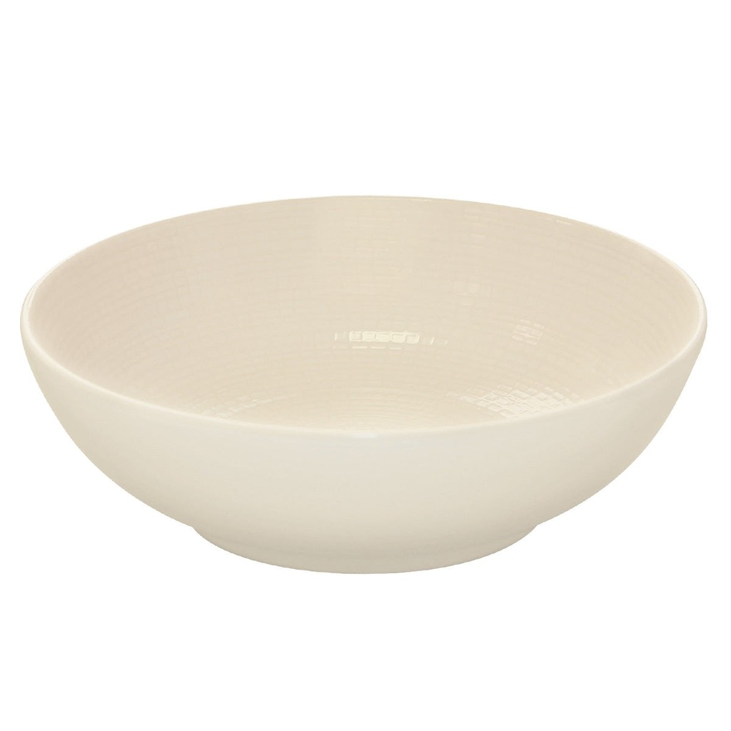 DEGRENNE MODULO NATURE Kaolin — round cup 17,7 cm — 184086 (Pack of 6 pieces)