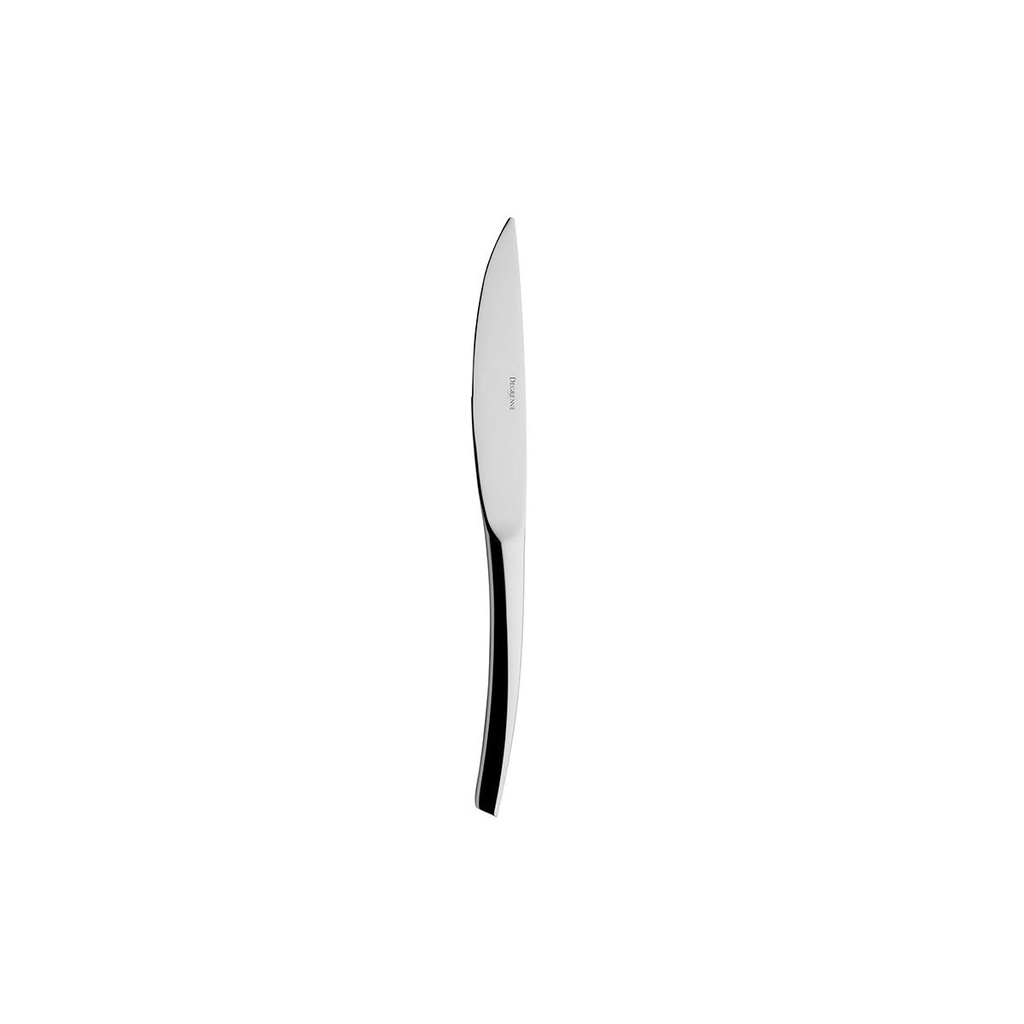 DEGRENNE XY — Table knife solid handle serrated — 193776 (Pack of 12 pieces)