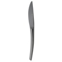 DEGRENNE XY BLACK — Dessert knife solid handle — 195031 (Pack of 12 pieces)