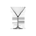 DEGRENNE ANYTIME — Martini glass 25cl — 195628 (Pack of 6 pieces)