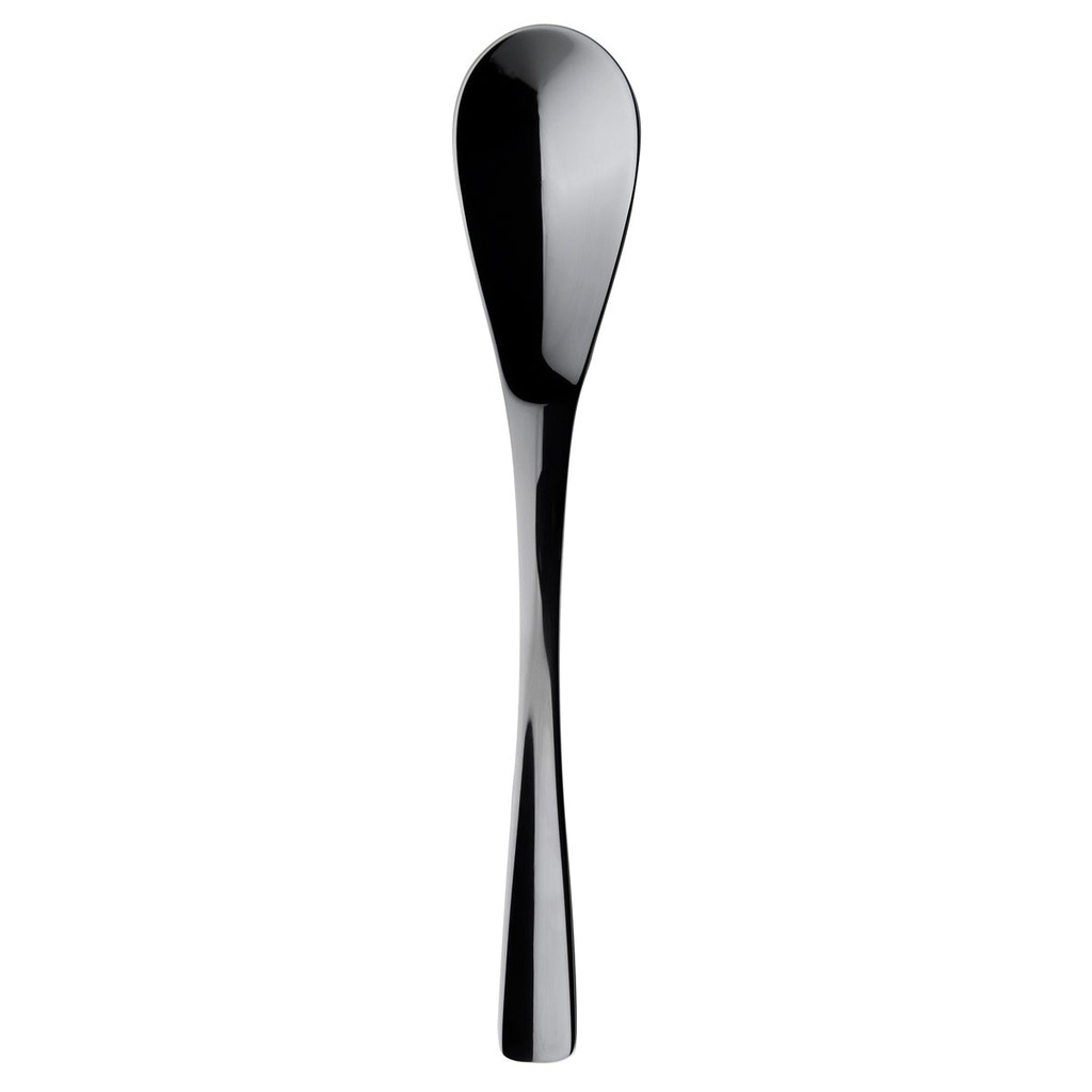 DEGRENNE XY BLACK — Dessert spoon — 205575 (Pack of 12 pieces)