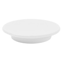 DEGRENNE GOURMET BLANC — Porcelain lid for glass dome cover — 206504 (Pack of 6 pieces)
