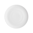 DEGRENNE MODULO BLANC — Round Dinner coupe plate — 207113 (Pack of 6 pieces)