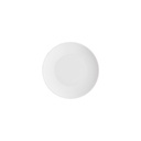 DEGRENNE MODULO BLANC — Round Bread & butter coupe plate — 207119 (Pack of 6 pieces)