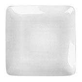 DEGRENNE MODULO BLANC — Square Bread & Butter coupe plate — 207123 (Pack of 6 pieces)