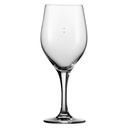 DEGRENNE MONTMARTRE — Red Beverage glass with 2 gauge 12.5 & 14cl — 208481 (Pack of 6 pieces)