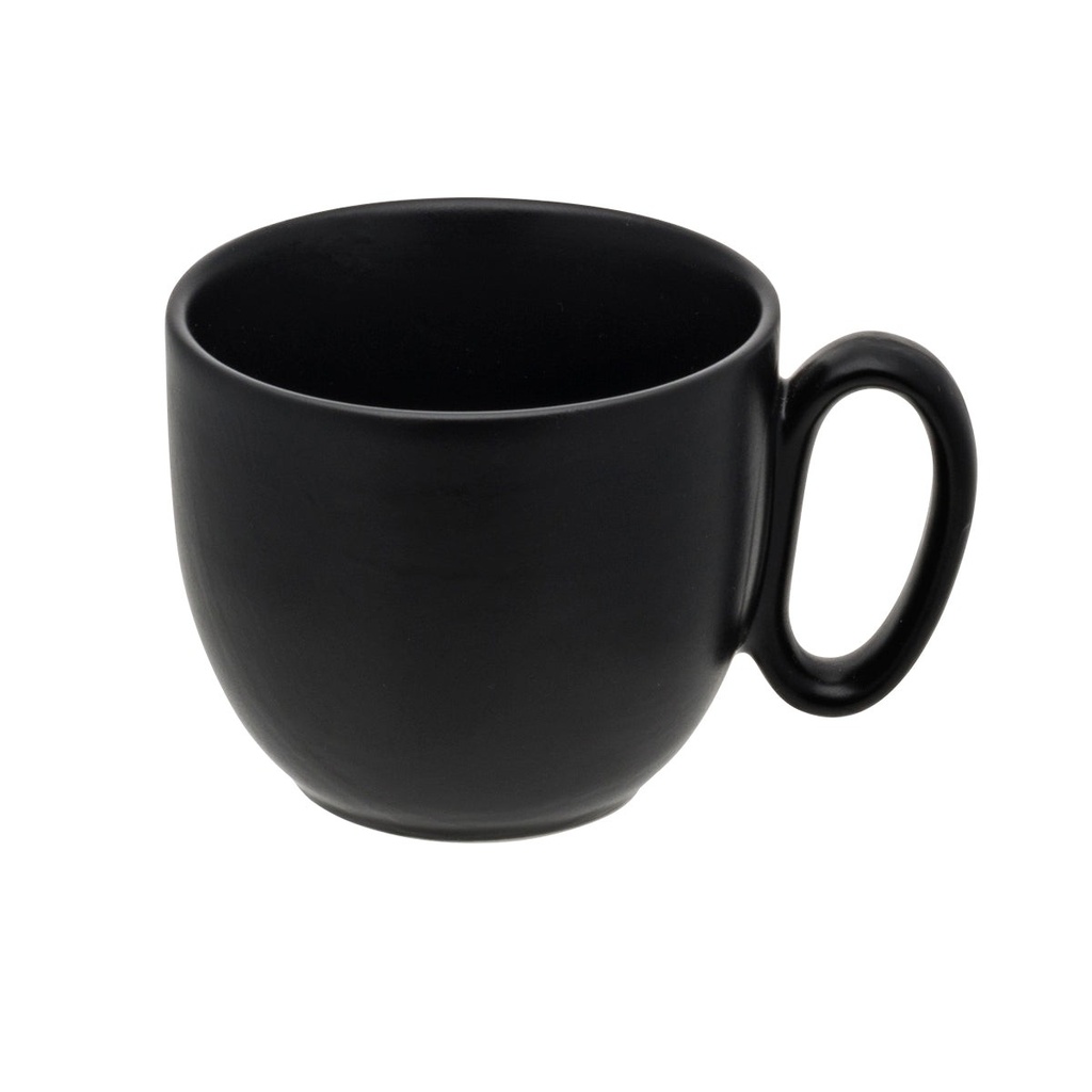 DEGRENNE MODULO NATURE PIERRE DE LAVE — coffee / tea cup 25 cl — 230093 (Pack of 6 pieces)
