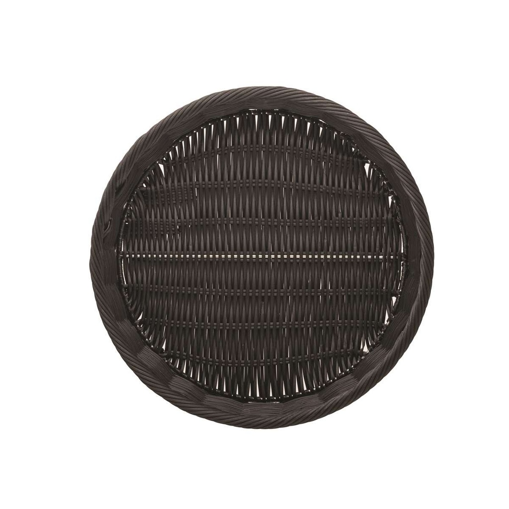 DEGRENNE EVENTO — Black round bread basket 32cm — 230748 (One piece)