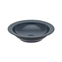 DEGRENNE BAHIA BLEU DE ROCHE — round cereal plate 20 cm — 230967 (Pack of 6 pieces)