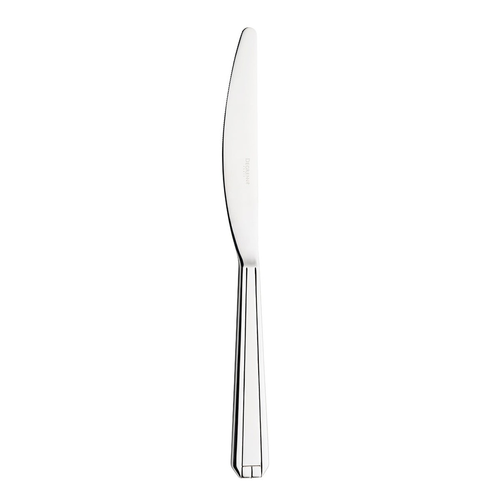 DEGRENNE NORMANDY — Table knife solid handle serrated — 232966 (Pack of 12 pieces)