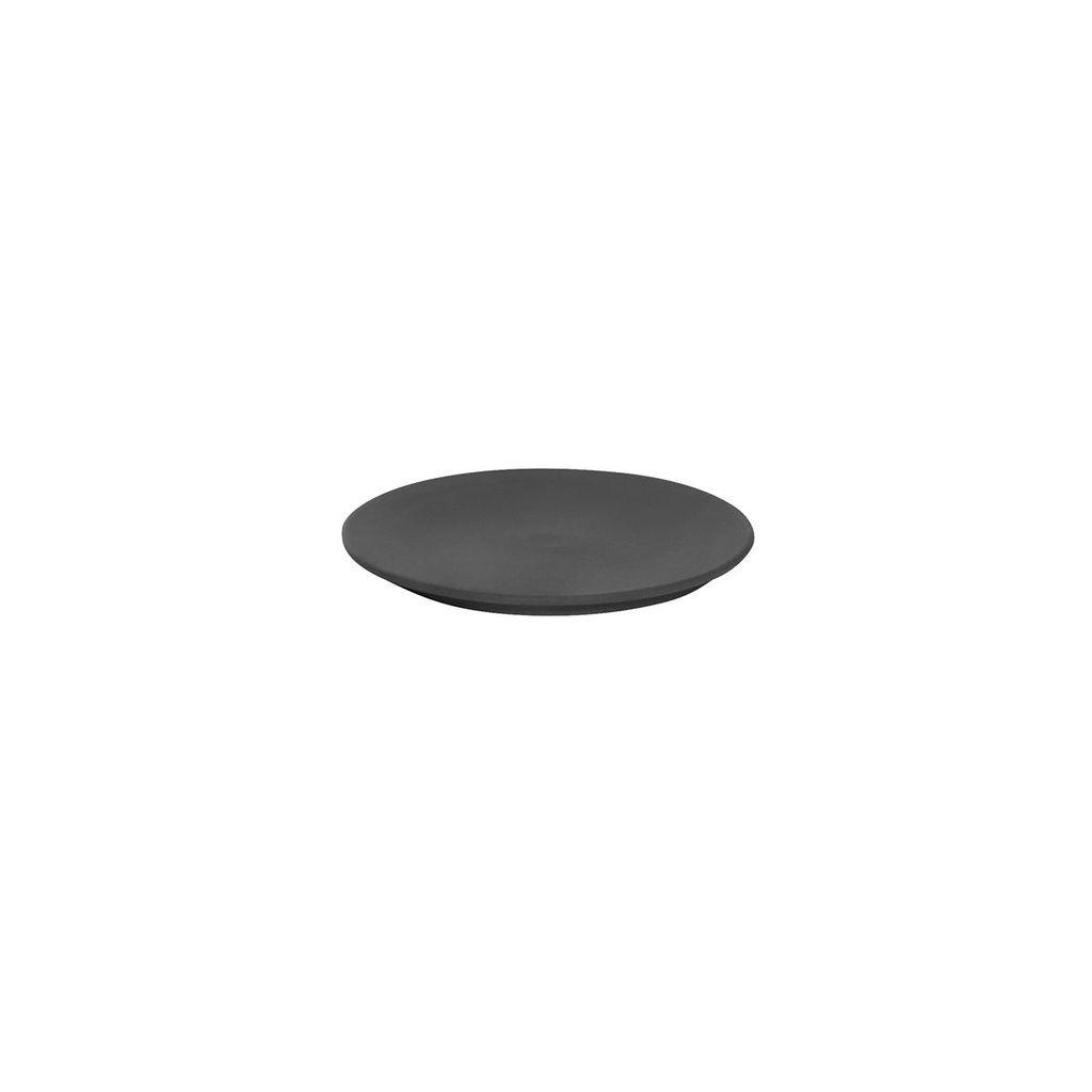 DEGRENNE COCOTTE ONYX — round plate / cup lid 12.5 cm — 236556-UNIT (One piece)