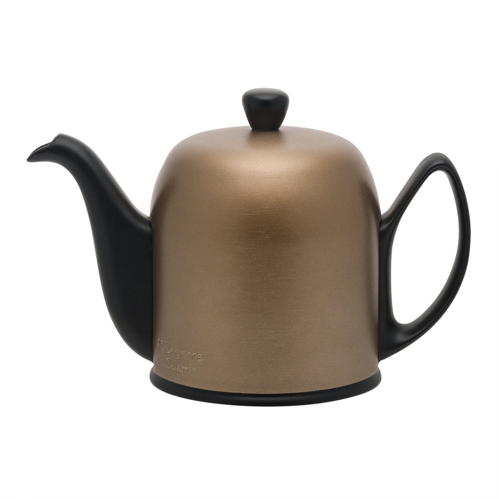 DEGRENNE SALAM NOIR BRONZE — Salam tea pot 6 cups copper — 237415 (One piece)