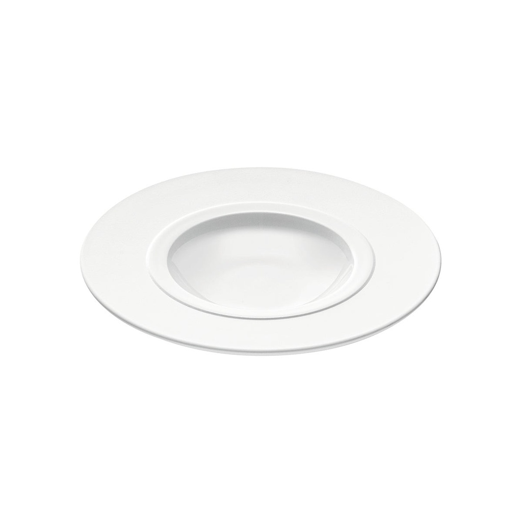 DEGRENNE BAHIA PIERRE DE LUNE — round gourmet plate 23 cm — 239320 (Pack of 6 pieces)
