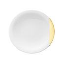 DEGRENNE SD ONE OR — round dessert plate 21.5 cm — 241054 (Pack of 6 pieces)