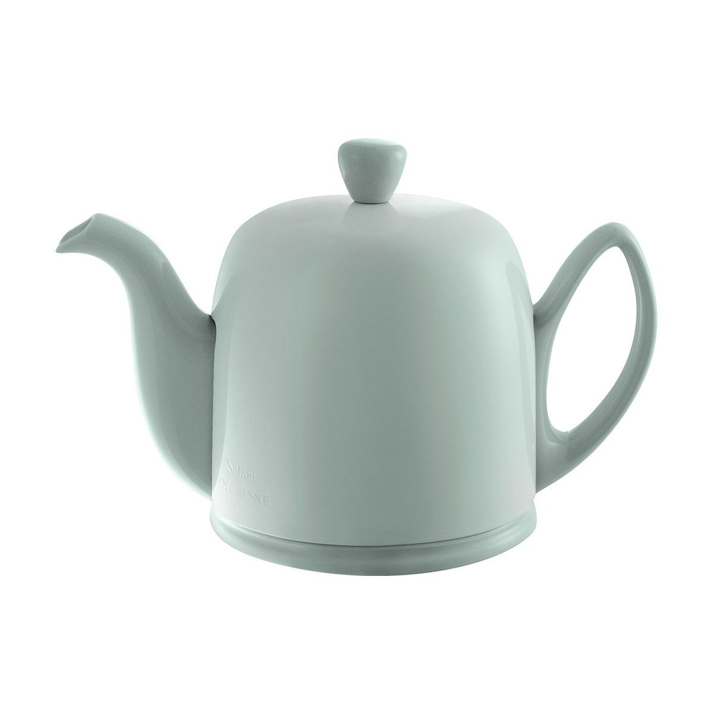 DEGRENNE SALAM MONOCHROME VERT AMANDE — tea pot 4 cups monochrome Almond green — 242327 (One piece)