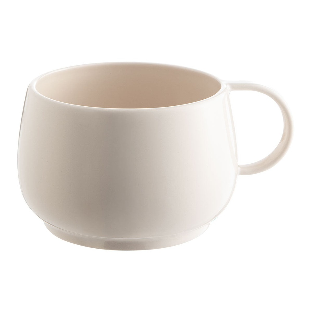 DEGRENNE EMPILEO CAFETERIE ROSE NUDE — Breakfast cup 39cl — 242626 (Pack of 6 pieces)