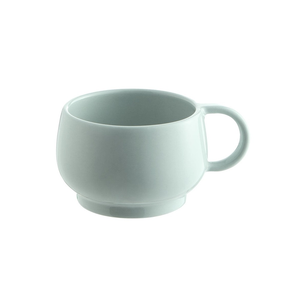 DEGRENNE EMPILEO CAFETERIE VERT AMANDE — Demitasse cup 10cl — 242638 (Pack of 6 pieces)