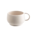 DEGRENNE EMPILEO CAFETERIE ROSE NUDE — Demitasse cup 10cl — 242642 (Pack of 6 pieces)