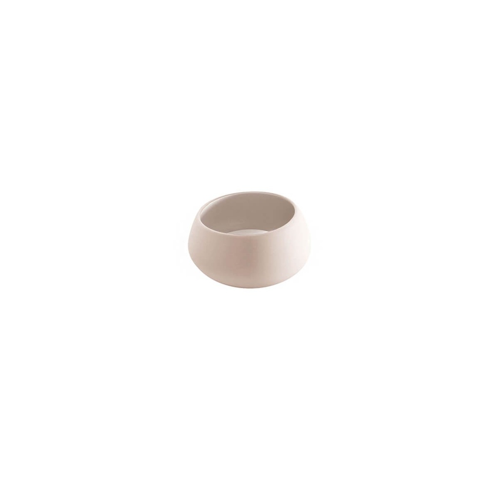 DEGRENNE COCOTTE GOURMET ROSE NUDE — slanted cup  7,3cm -   7cl — 243783 (Pack of 6 pieces)