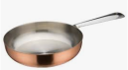 Winco Copper-Plated Mini Serving Fry Pan, 5.5 inch