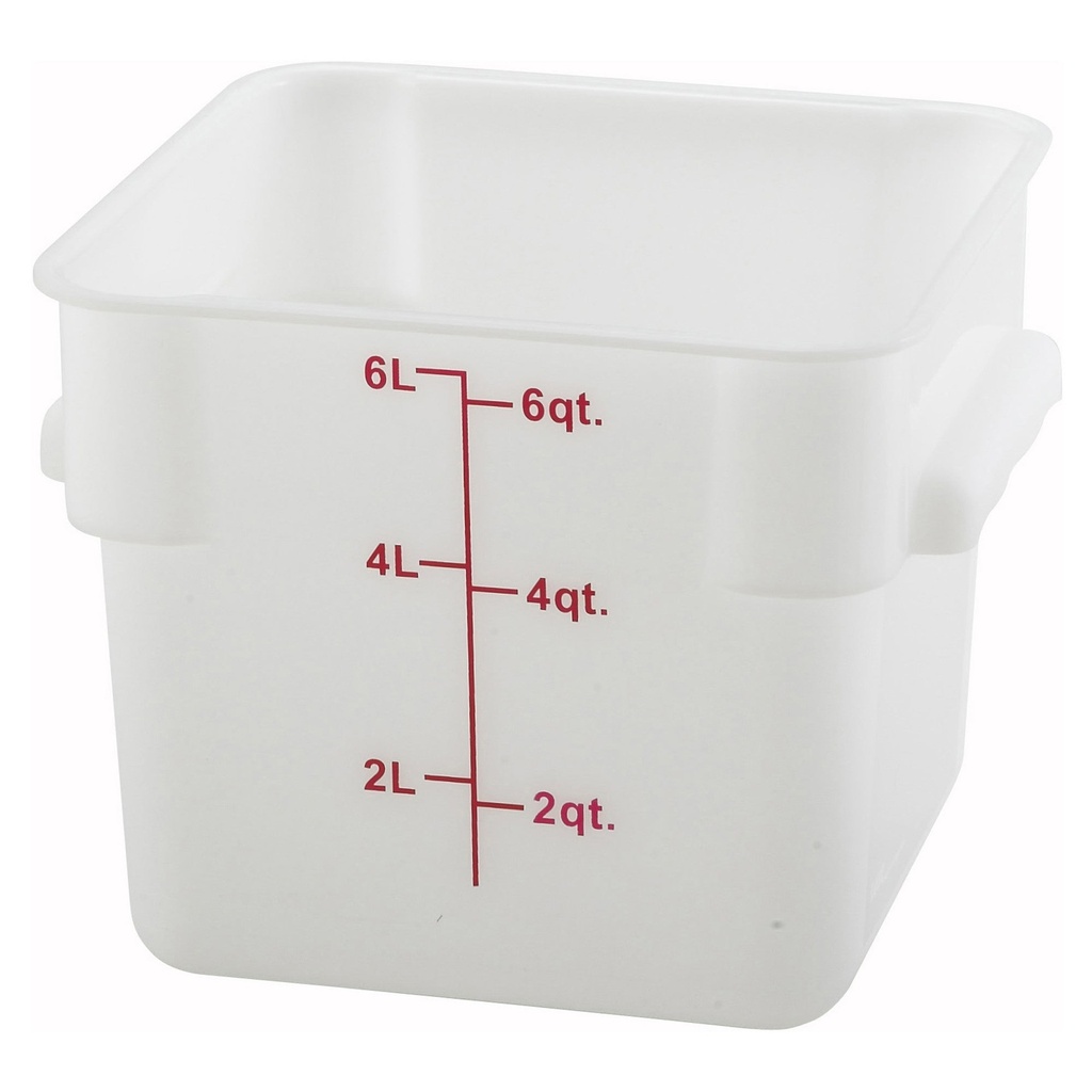 Winco Container 5678.12 ml White — PESC-6