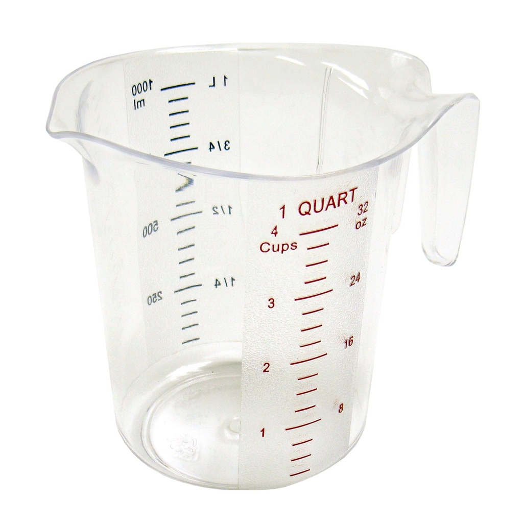 Winco Measuring cup 946.35 ml — PMCP-100