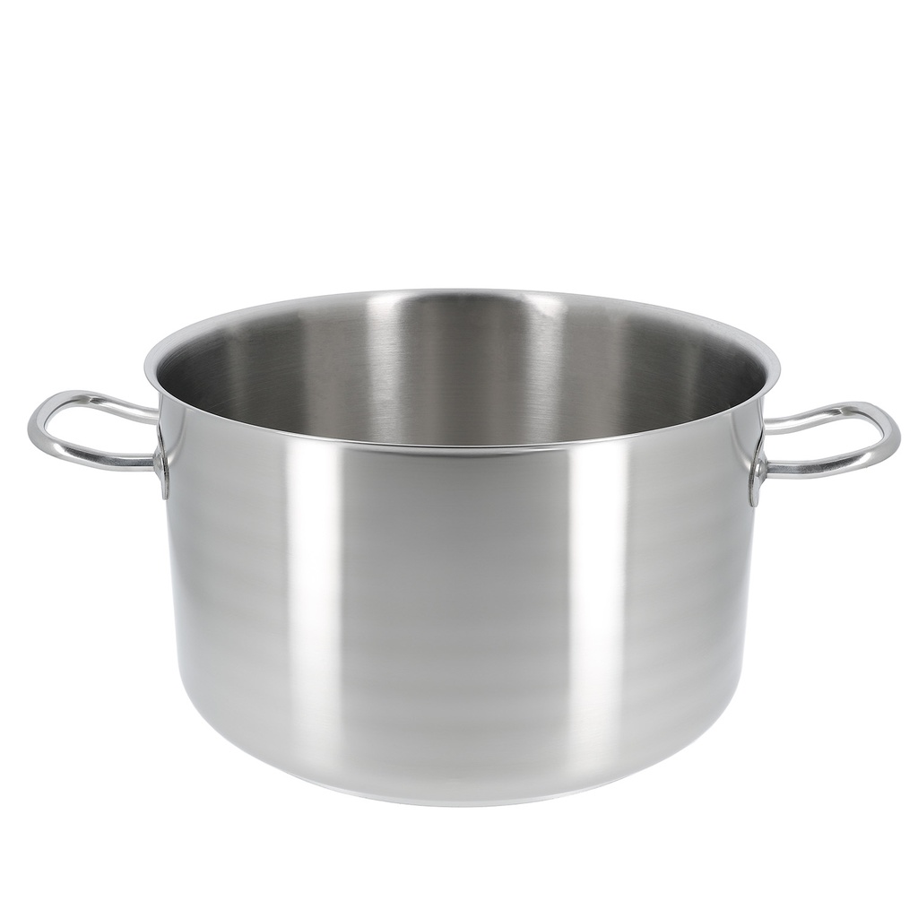 Mallard Ferrière Stainless steel stockpot without lid — Ø280 mm, 10.2 L — 00271
