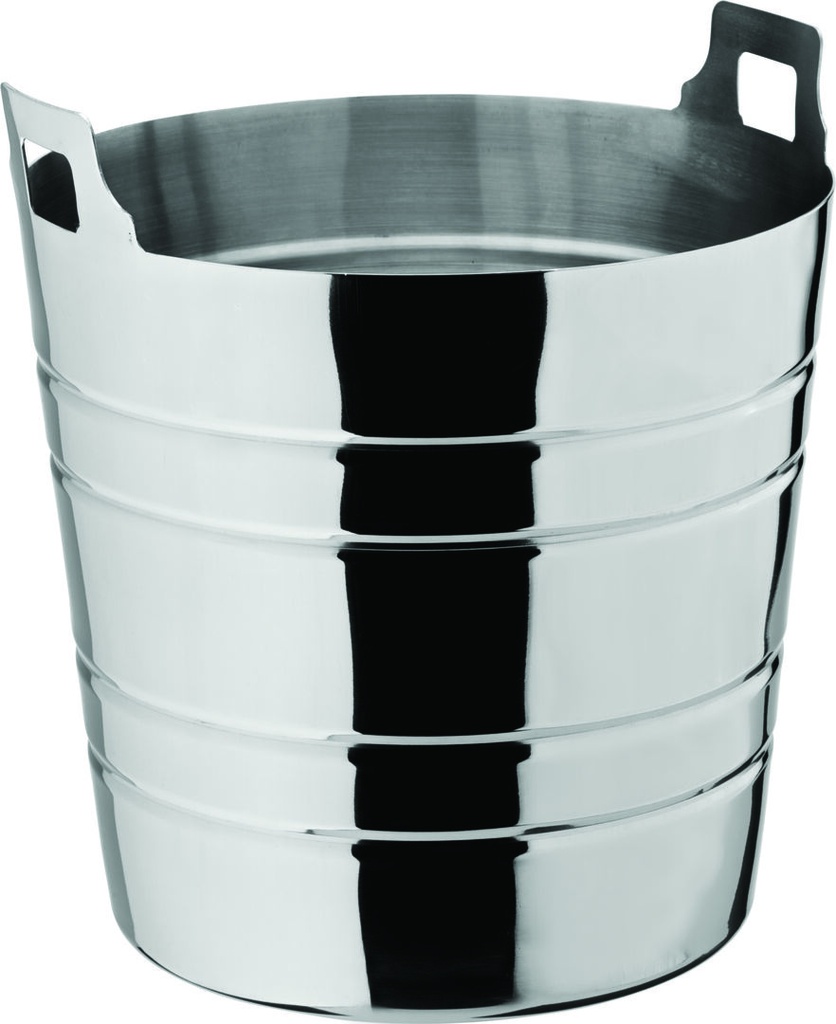 Utopia – Ribbed Bottle cooling bucket 8" (20cm) H: 7.5" (19cm) (Pack of 6)