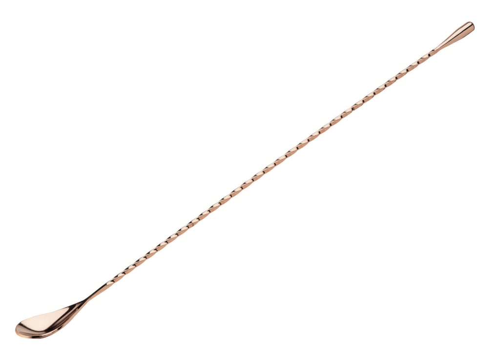 Teardrop Copper Mocktail Mixing Spoon 15.75"(40cm)  (Pack of 6)