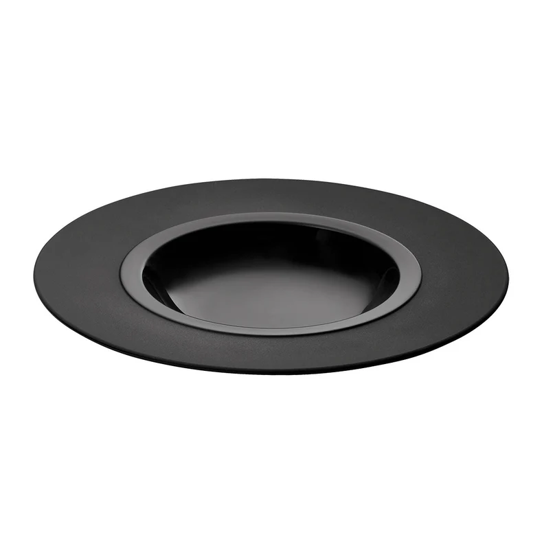 Degrenne BAHIA BLACK ONYX Large bowl gourmet plate 26 cm (Pack of 6)