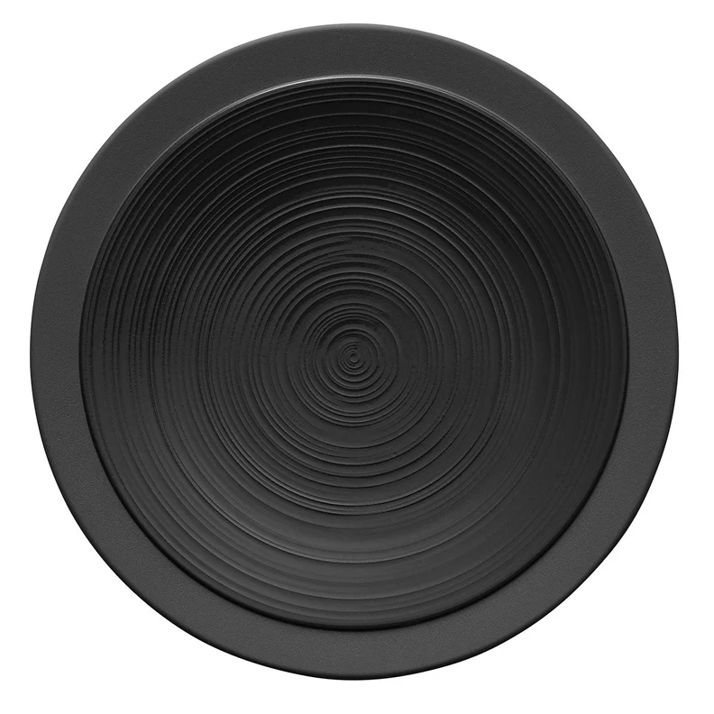 Degrenne BAHIA BLACK ONYX Presentation plate 29 cm (Pack of 3)