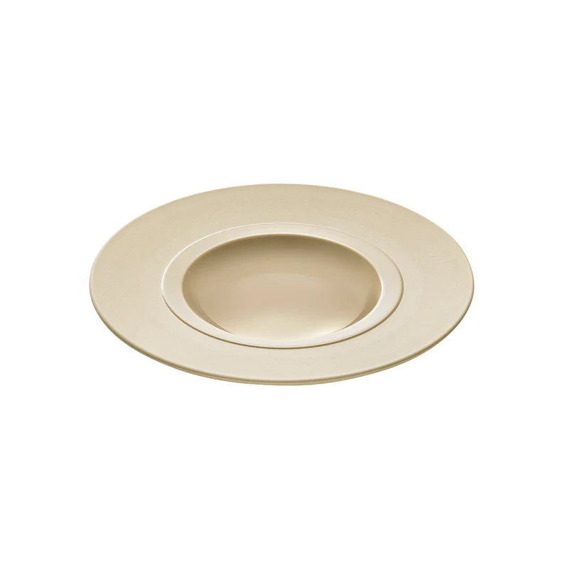 Degrenne BAHIA BEIGE DUNE Small bowl gourmet plate 23 cm (Pack of 6)