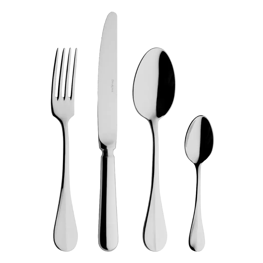 DEGRENNE BLOIS 24 pieces box solid handle serrated — 246068