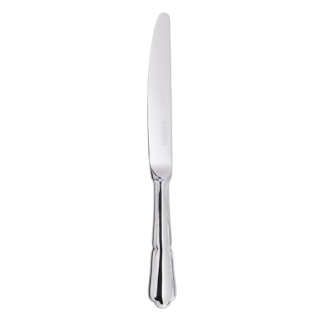 DEGRENNE CONTOUR — Table knife hollow handle serrated — 104728 (Pack of 12 pieces)