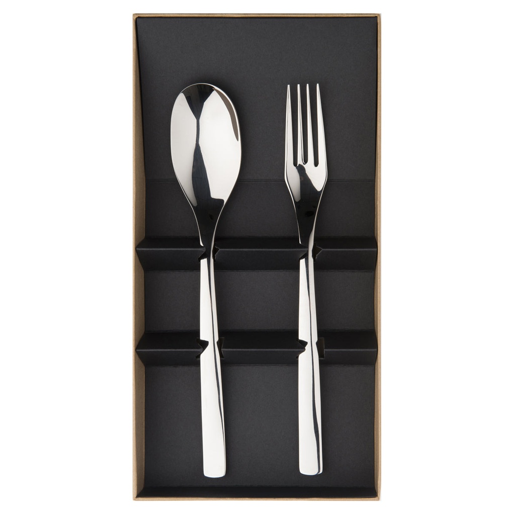 DEGRENNE GUEST — Set of 2 pieces serving set — 206347 (Set of 2 pieces)