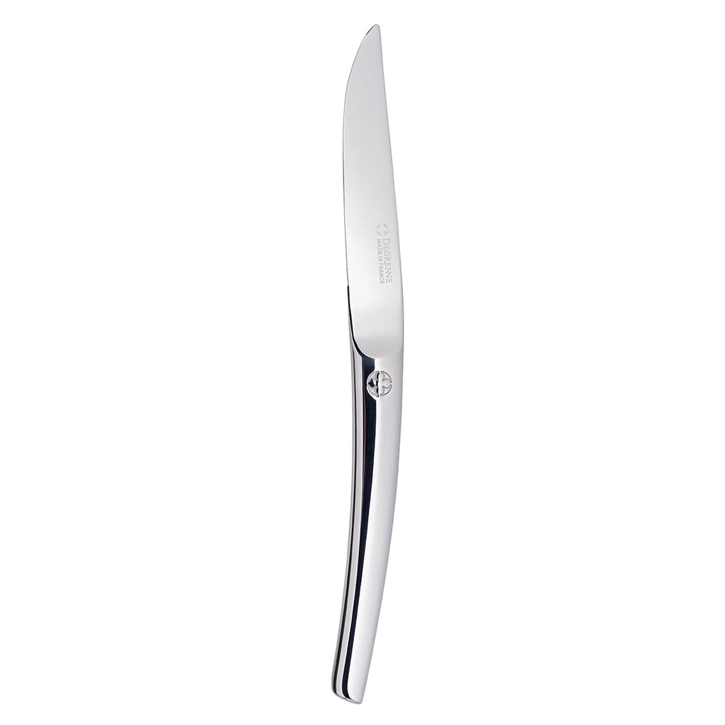 DEGRENNE LE PHIL — table / steak knife non serrated blade solid handle — 246174 (Pack of 12 pieces)