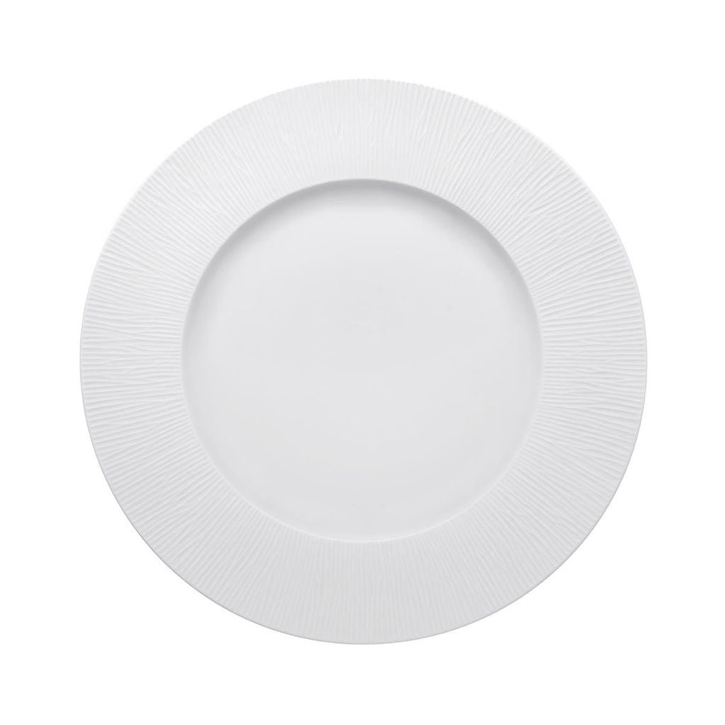 DEGRENNE BOREAL ONDE — Round dinner plate 32,5cm — 246871 (Pack of 3 pieces)