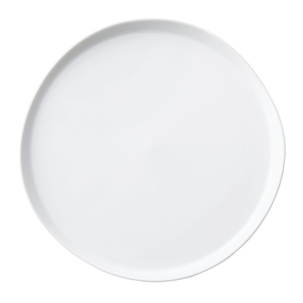 DEGRENNE BRUME LAIT — round dinner plate 26 cm — 244749 (Pack of 6 pieces)