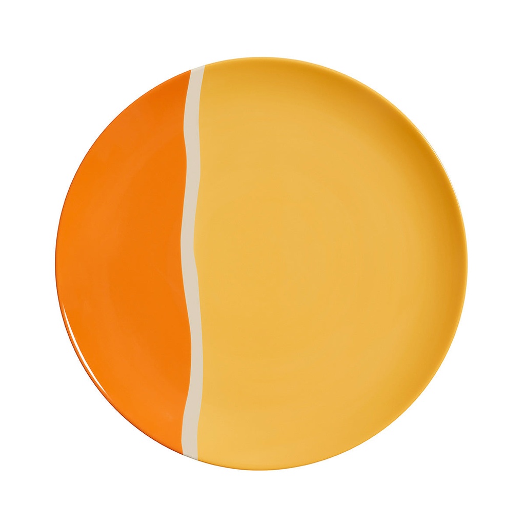 DEGRENNE DESTINATION round dinner plate 26 cm FORET — 245261