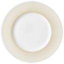 DEGRENNE GRAPHIQUE CLASSIQUE.DORE.. طبق عشاء دائري 32,5 سم — 246109
