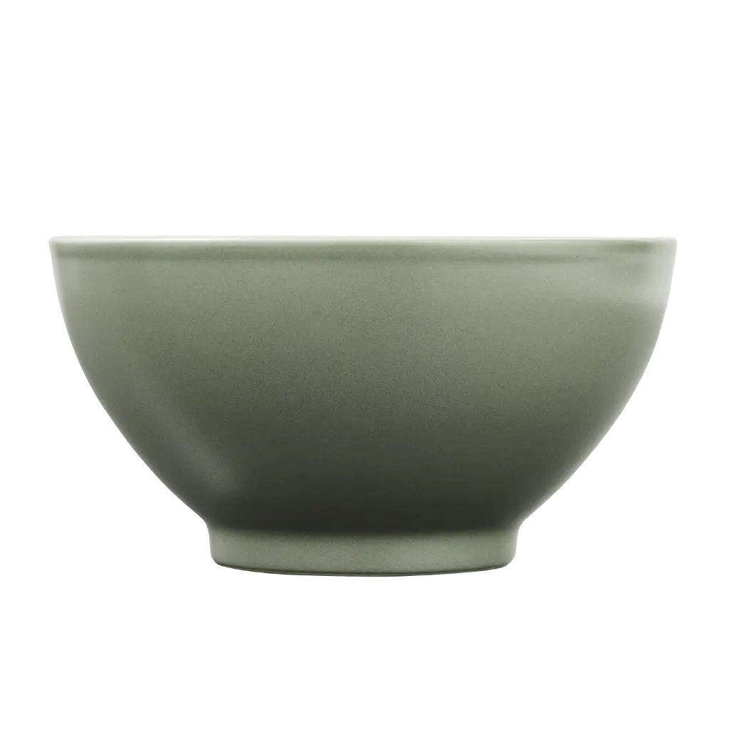 DEGRENNE MODULO NATURE JADE — breakfast bowl 14 cm — 246064 (Pack of 6 pieces)