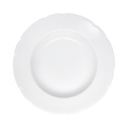DEGRENNE REMINISCENCE BLANC — large deep plate / Pasta plate 31,5cm — 247159 (One piece)