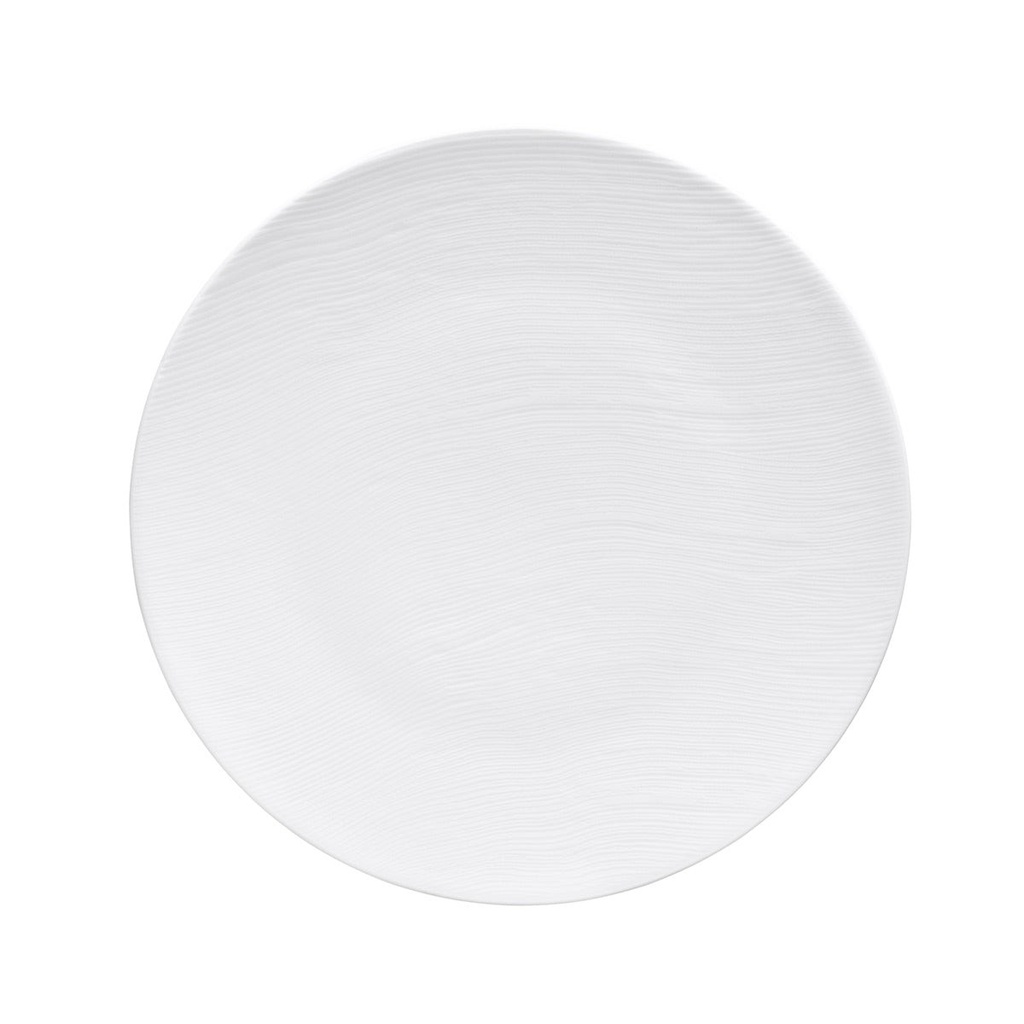 DEGRENNE RIVAGE — Round  dinner plate 27,9cm — 243265 (Pack of 6 pieces)