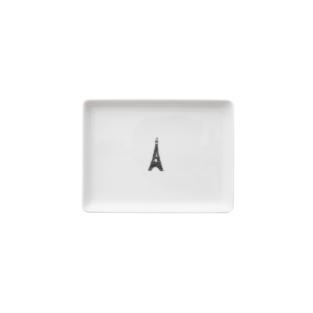 DEGRENNE TOUR Rectangular shared plate 16*12cm — 245881