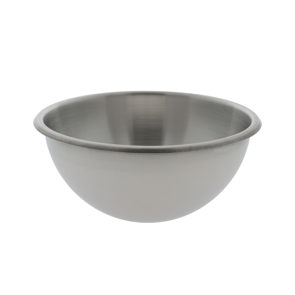 Mallard Ferrière Rolled-rim stainless steel mixing bowl — Ø300 mm, 7 L — 00112