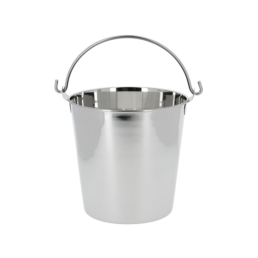 Mallard Ferrière Stainless steel bucket — Ø240 mm, 5.6 L — 00170