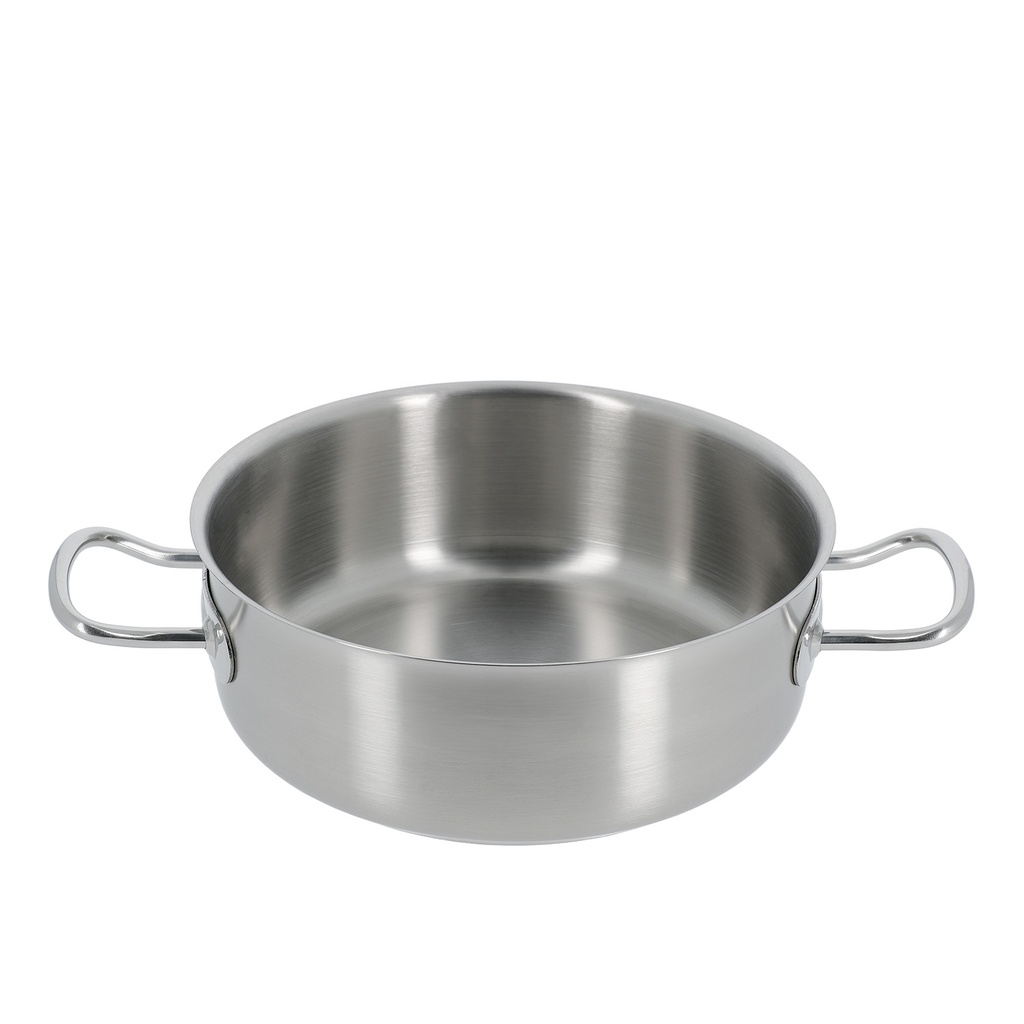 Mallard Ferrière Stainless steel rondeau without lid — Ø280 mm, 6.7 L — 00261