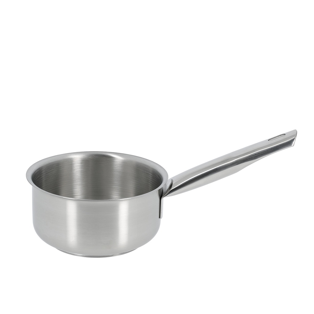 Mallard Ferrière Stainless steel saucepan without lid — Ø140 mm, 1 L — 00289