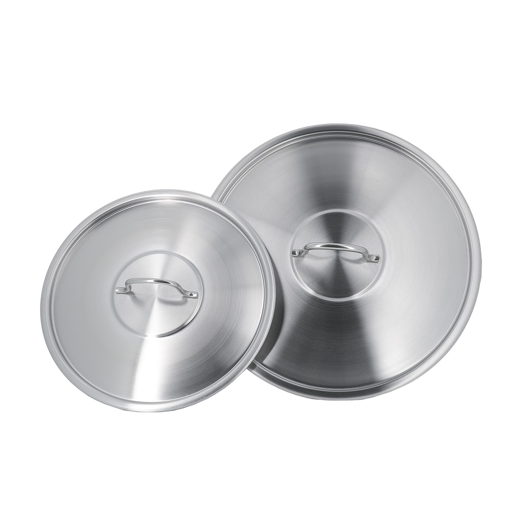 Mallard Ferrière Universal stainless steel lid — Ø200 mm — 00302
